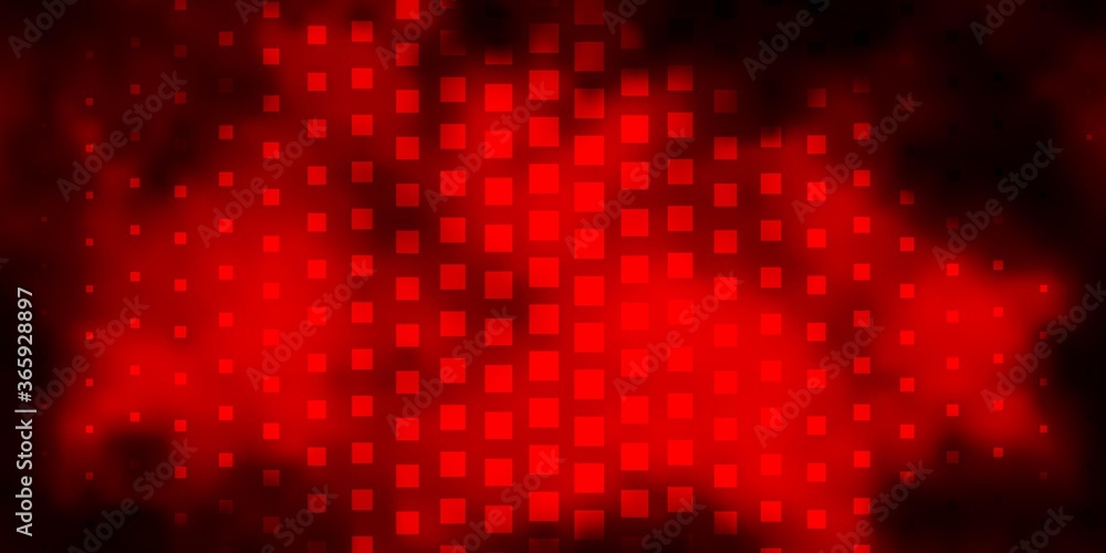 Dark Red vector template with rectangles. Colorful illustration with gradient rectangles and squares. Pattern for busines booklets, leaflets