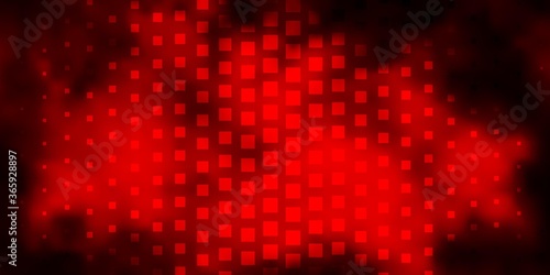 Dark Red vector template with rectangles. Colorful illustration with gradient rectangles and squares. Pattern for busines booklets, leaflets