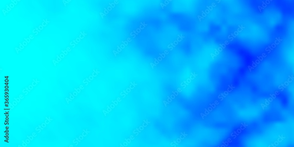 Light BLUE vector backdrop with cumulus. Gradient illustration with colorful sky, clouds. Beautiful layout for uidesign. Light BLUE vector backdrop with cumulus. Gradient illustration with colorful sky, clouds. Beautiful layout for uidesign.