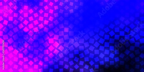 Dark Pink, Blue vector backdrop with rectangles. Abstract gradient illustration with rectangles. Pattern for websites, landing pages.