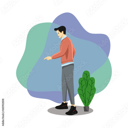 the people with their job