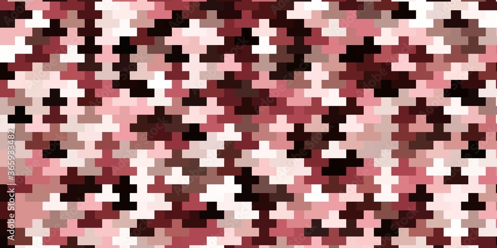 Light Pink, Red vector pattern in square style. New abstract illustration with rectangular shapes. Pattern for websites, landing pages.