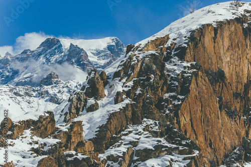 Beautiful view of mount himalaya, Nepal