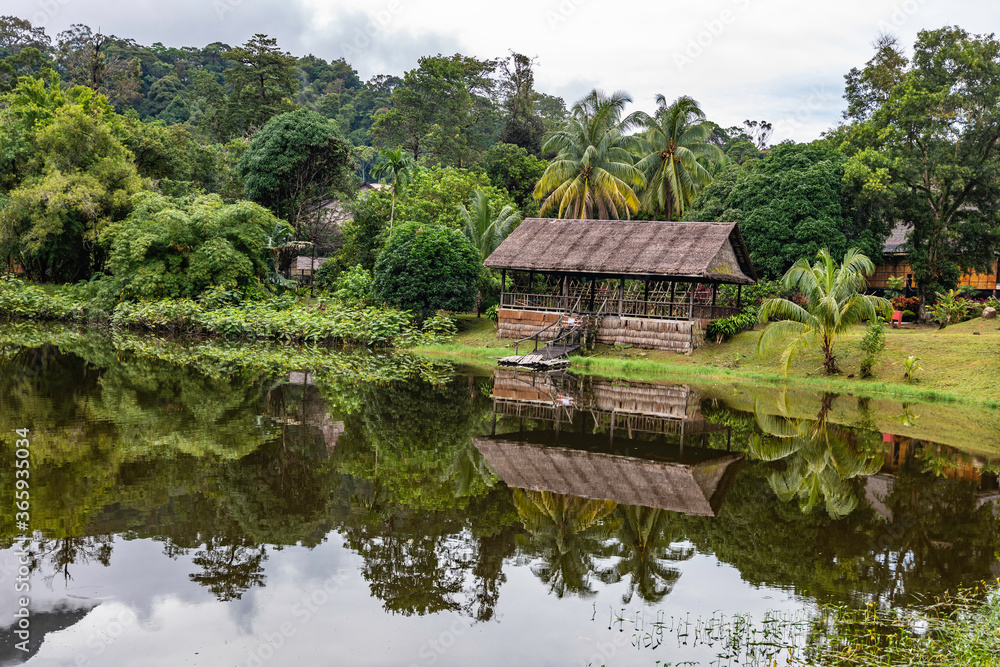 Sarawak Cultural Village, open air museum Sarawak Cultural Village, open air museum