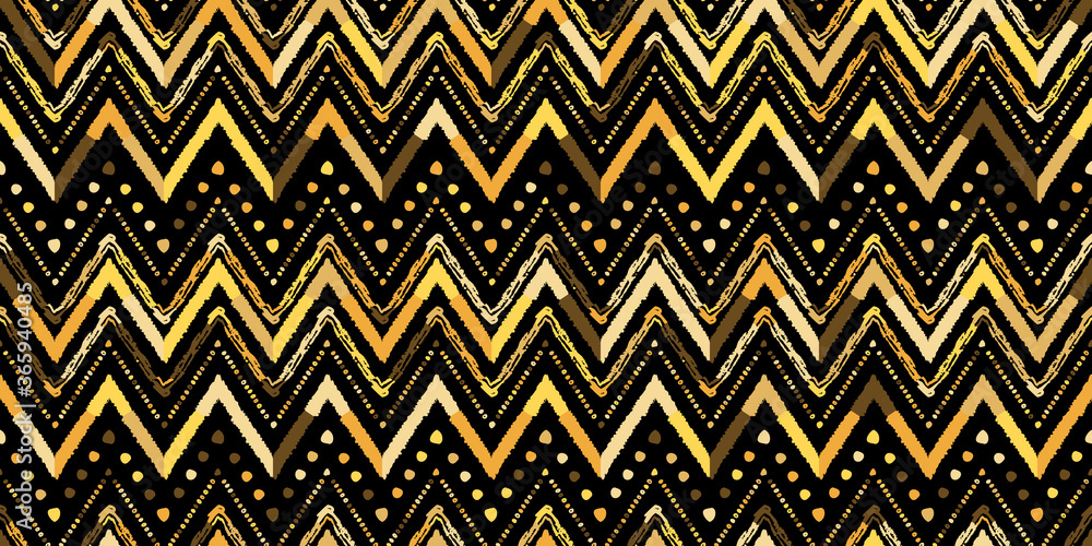 Retro zigzag african style pattern. Chevron design Retro zigzag african style pattern. Chevron design
