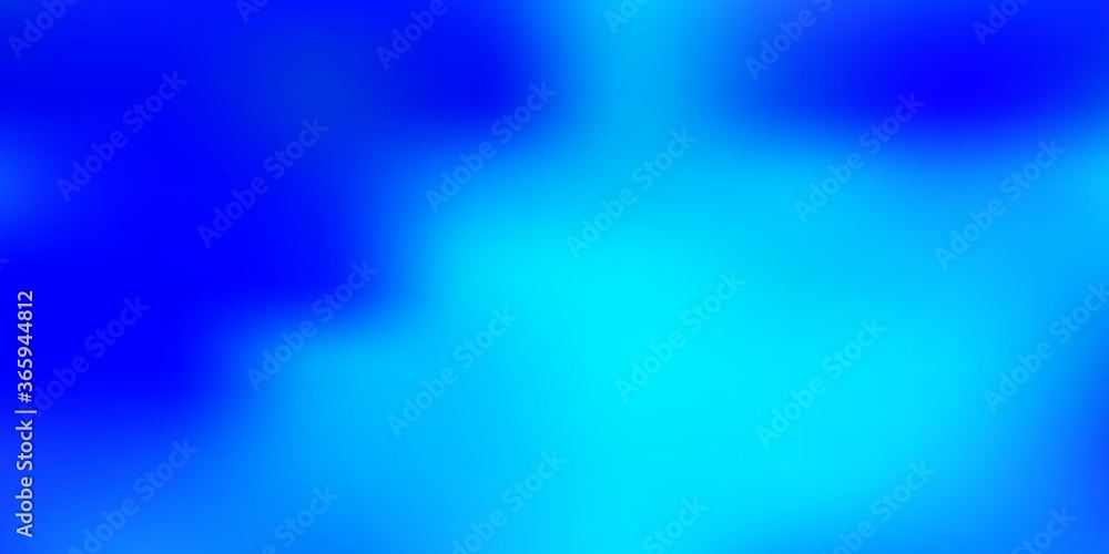 Light blue vector gradient blur background.