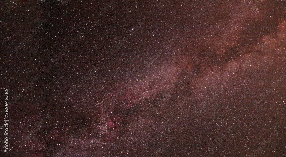 Fototapeta premium La Voie Lactée astrophotographie avec appareil photo reflex