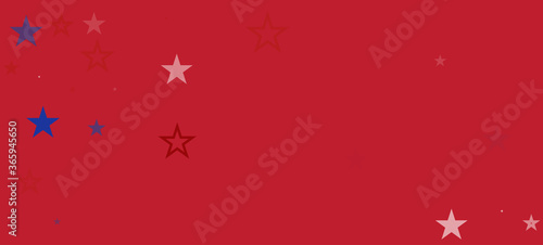 National American Stars Vector Background. USA 11th of November Veteran's President's Memorial 4th of July Independence Labor Day 