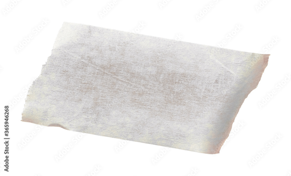 White adhesive paper tape stick over isolated background, blank fastening packaging wrinkled sticker White adhesive paper tape stick over isolated background, blank fastening packaging wrinkled sticker