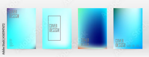 Pastel Soft. Vibrant Blue, Teal, Neon Concept.