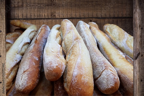 fresh bread out of the oven