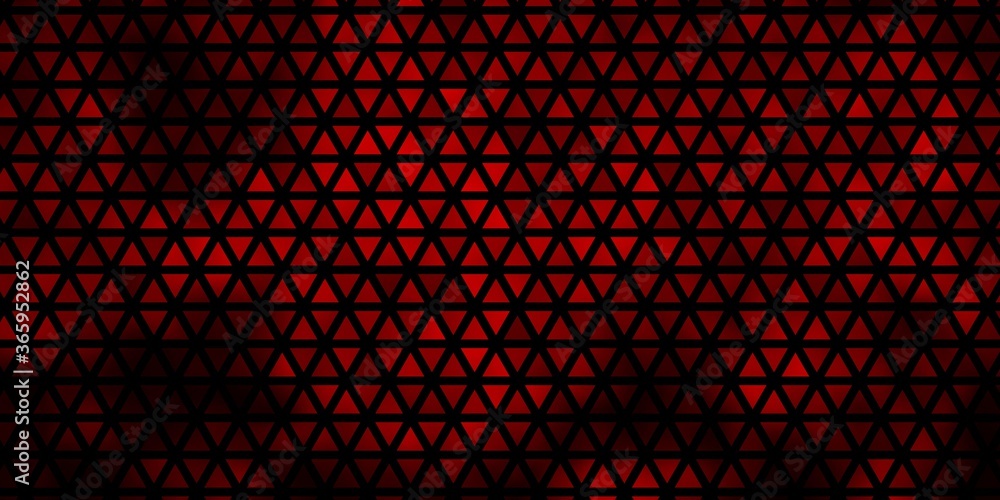 Dark Red vector backdrop with lines, triangles. Dark Red vector backdrop with lines, triangles.