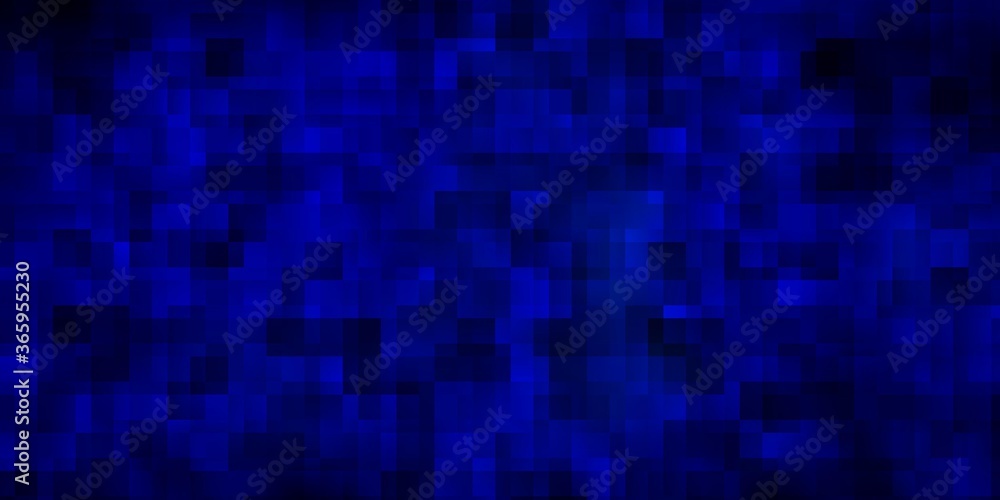 Dark BLUE vector pattern in square style. Dark BLUE vector pattern in square style.