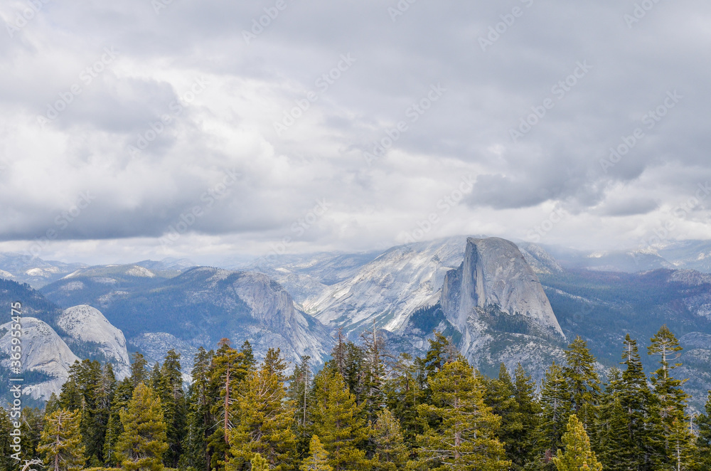 Yosemite National Park Iconic landscape with Half Dome