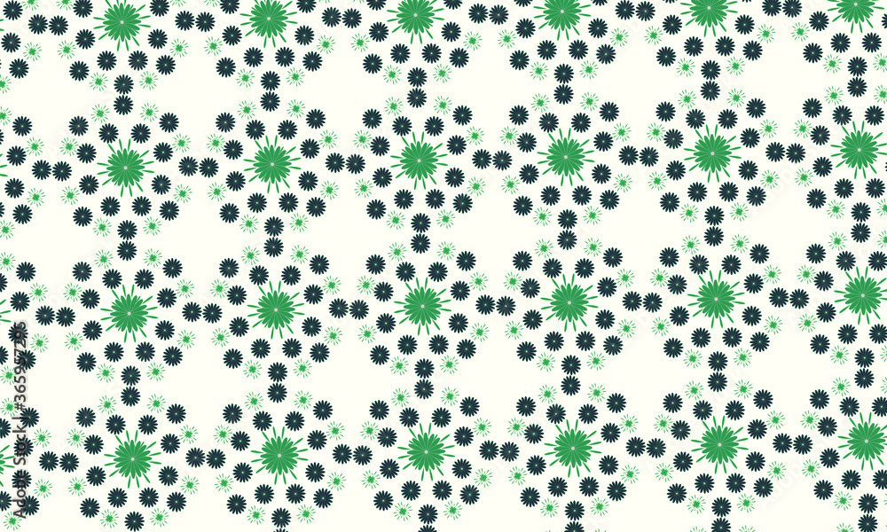 Seamless  Flower Pattern - Textile - Background - Wallpaper