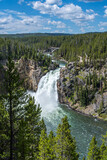 Great Falls of the Yellowstone in Wyoming
