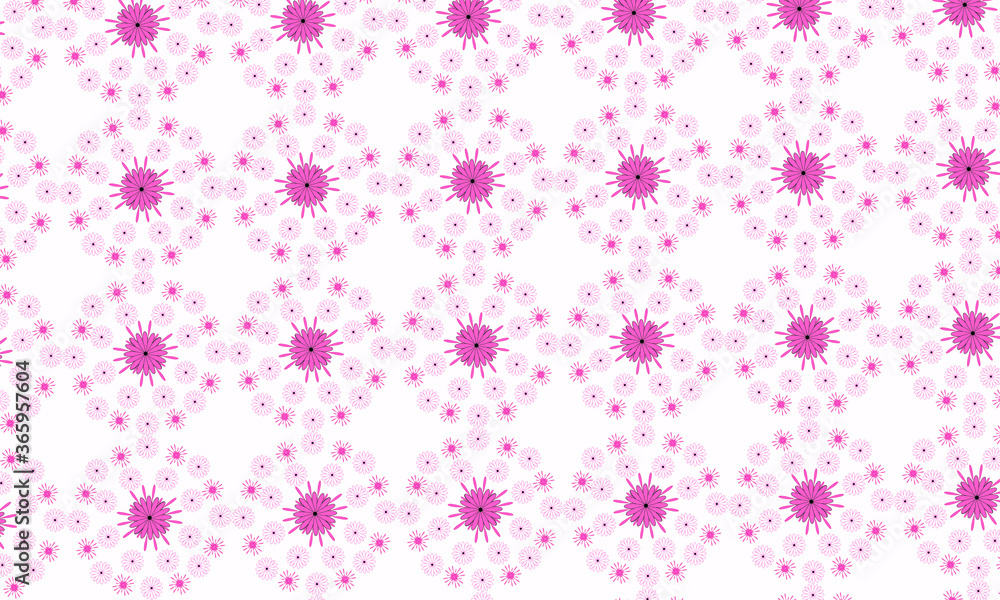 Seamless Flower Pattern - Textile - Background - Wallpaper Seamless Flower Pattern - Textile - Background - Wallpaper