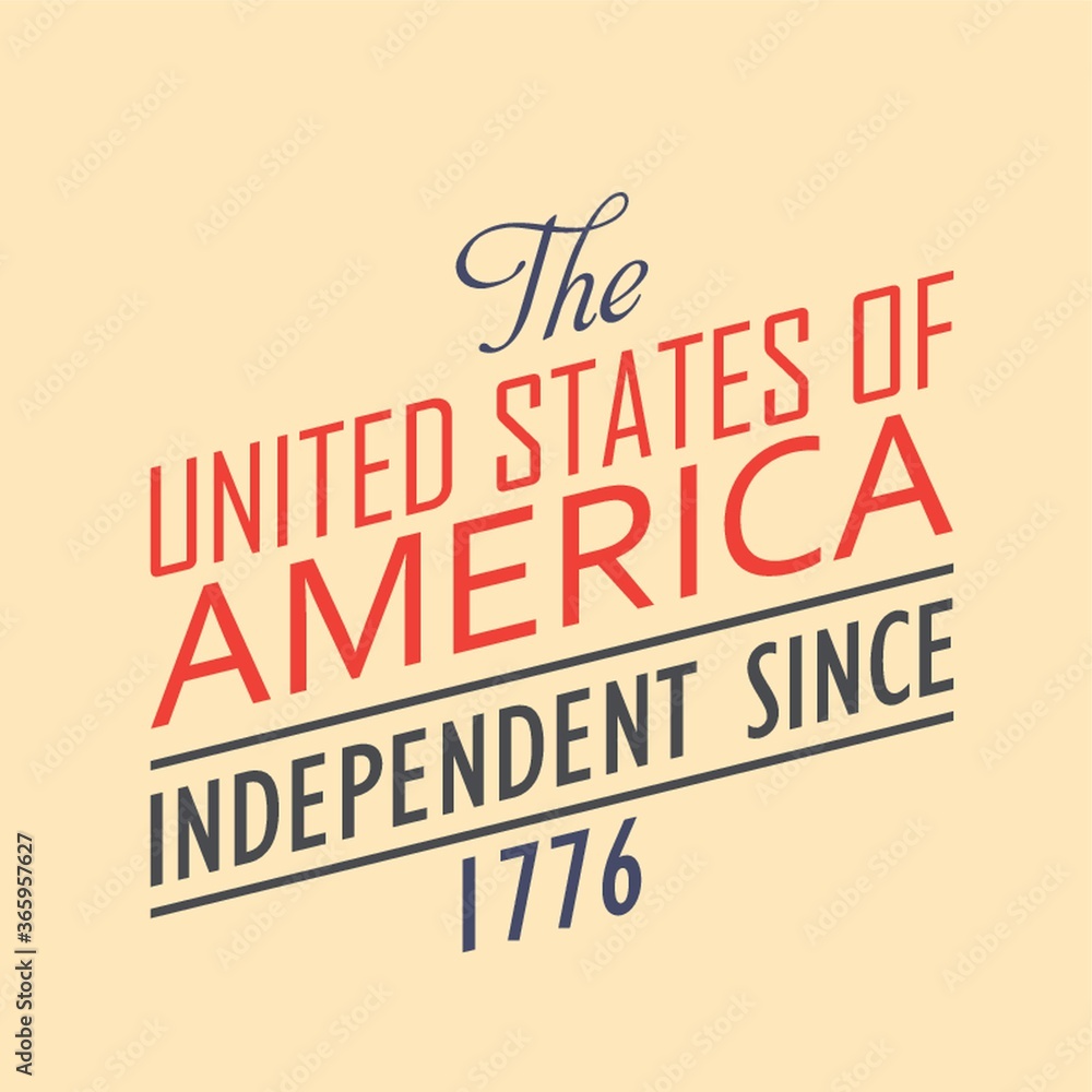 Fototapeta premium american independence day