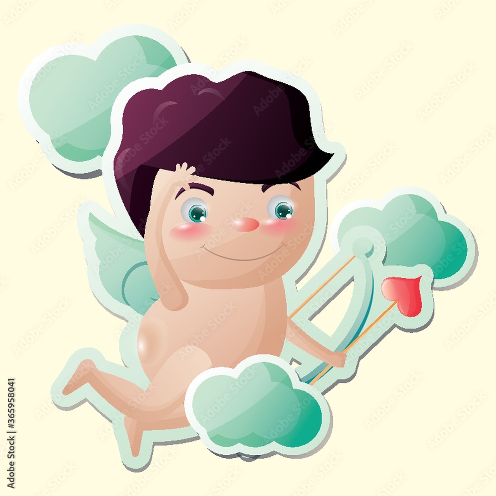 cupid in clouds cupid in clouds