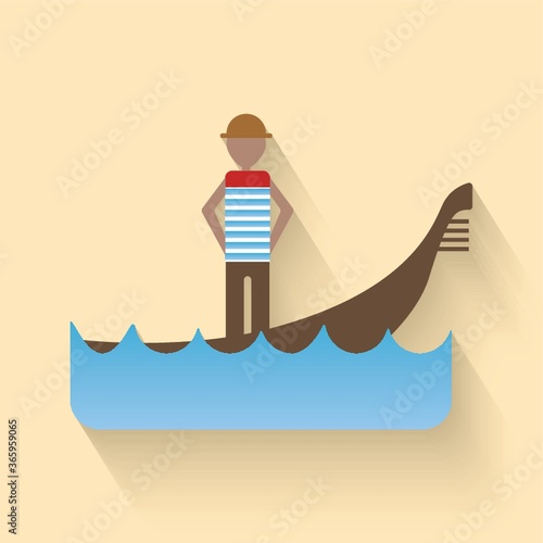 venice gondolier