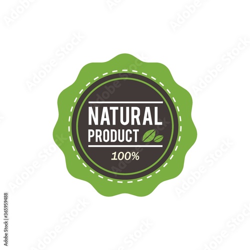 natural product label