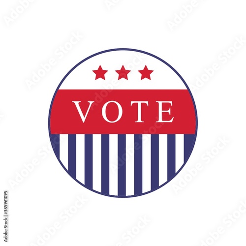 election vote badge