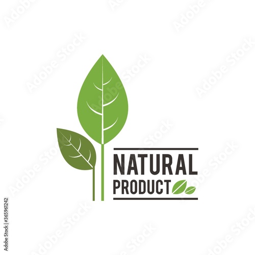 natural product label