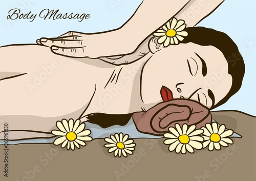 woman in spa