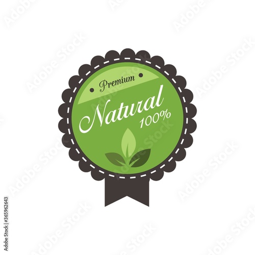 natural product badge
