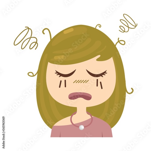 woman feeling dejected