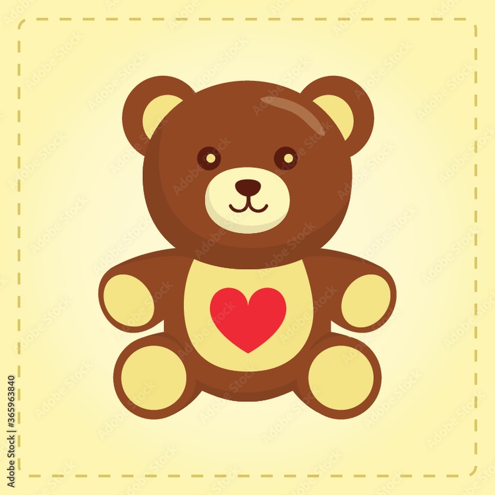 teddy bear with a heart teddy bear with a heart