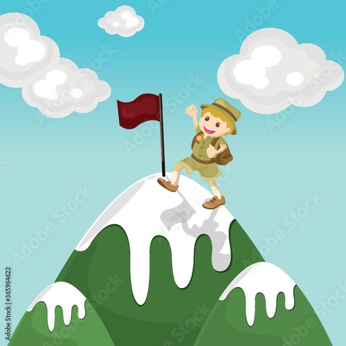 successful mountaineer