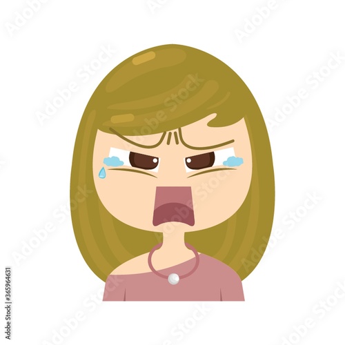 woman feeling devastated