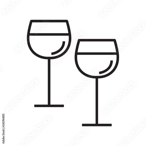 wine glasses