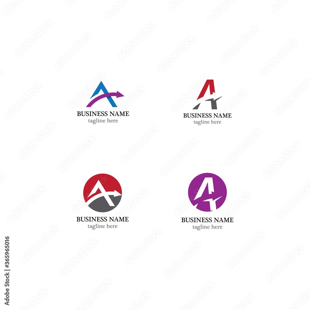 Arrows vector illustration icon logo template design