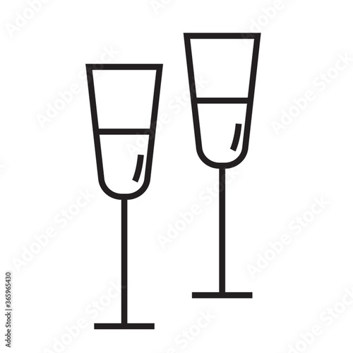 wine glasses