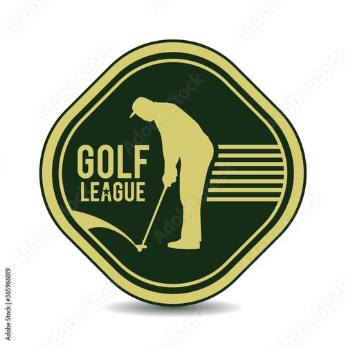golf league label