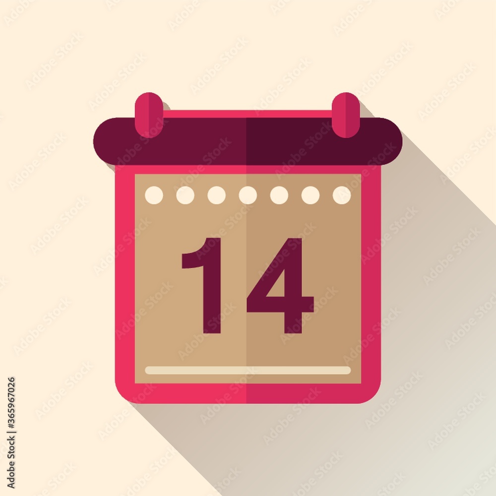 valentines date calendar