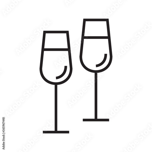 wine glasses