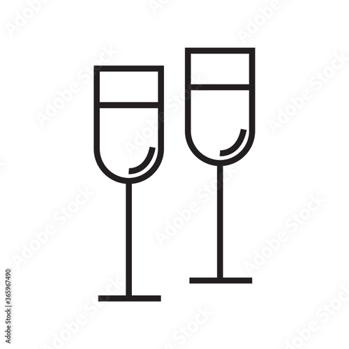 wine glasses