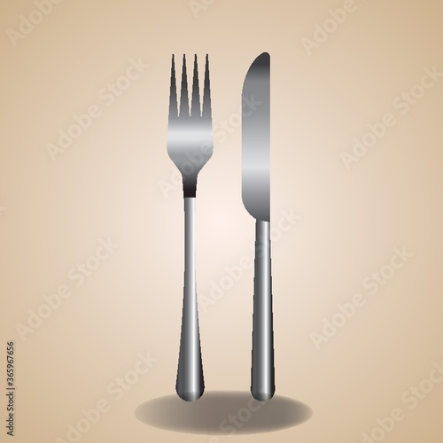 fork and knife
