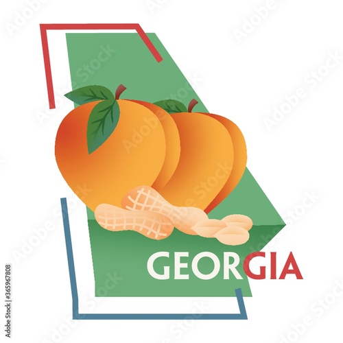 georgia state map