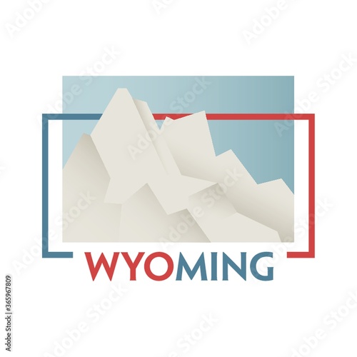 wyoming state map