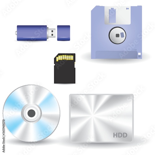 computer icon set
