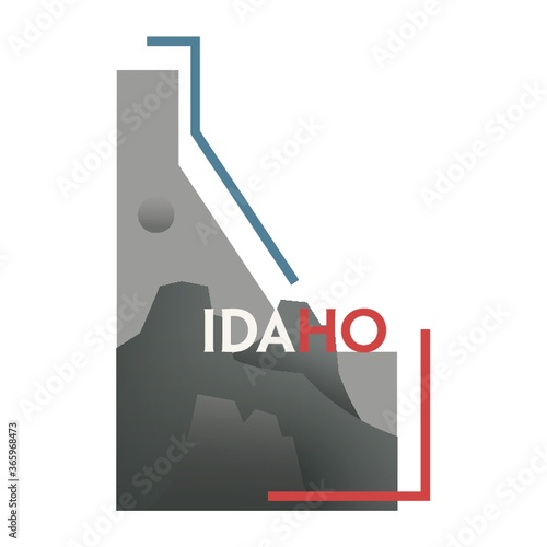 idaho state map