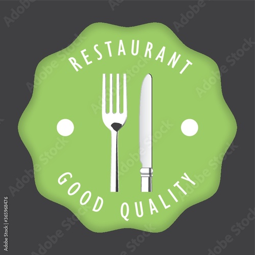 restaurant label