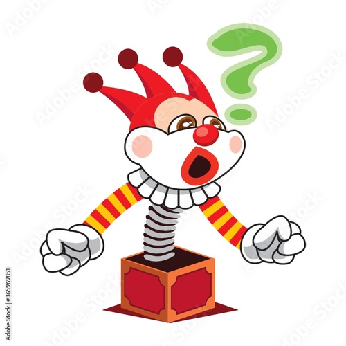joker in doubtful mood