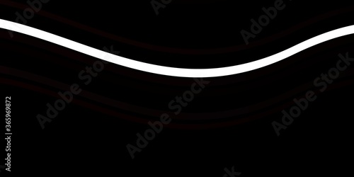 Dark Pink vector layout with curves. Colorful illustration in abstract style with bent lines. Best design for your posters, banners.