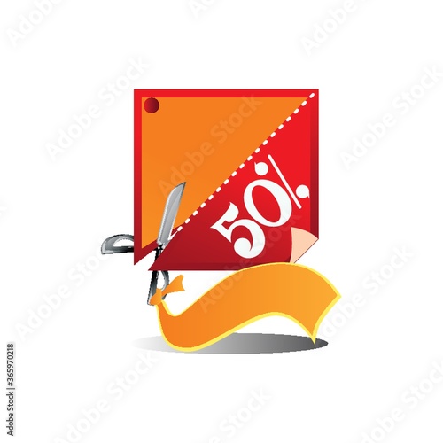50 percent off label