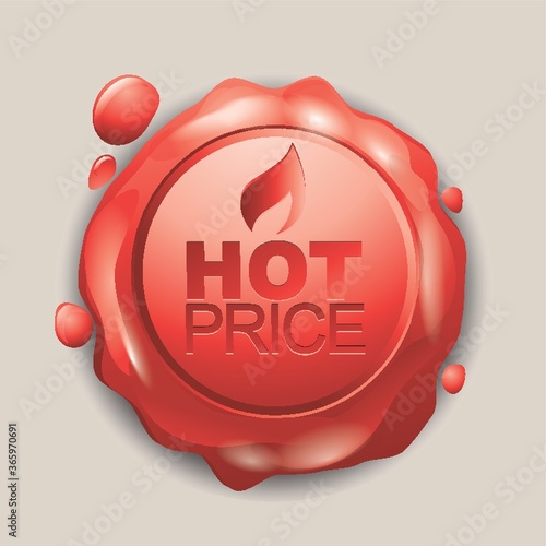 wax stamp with hot price